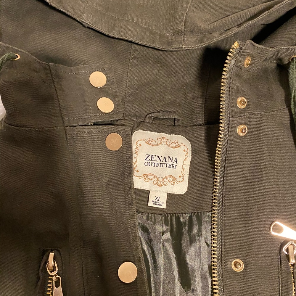 Green Utility Jacket - image 2